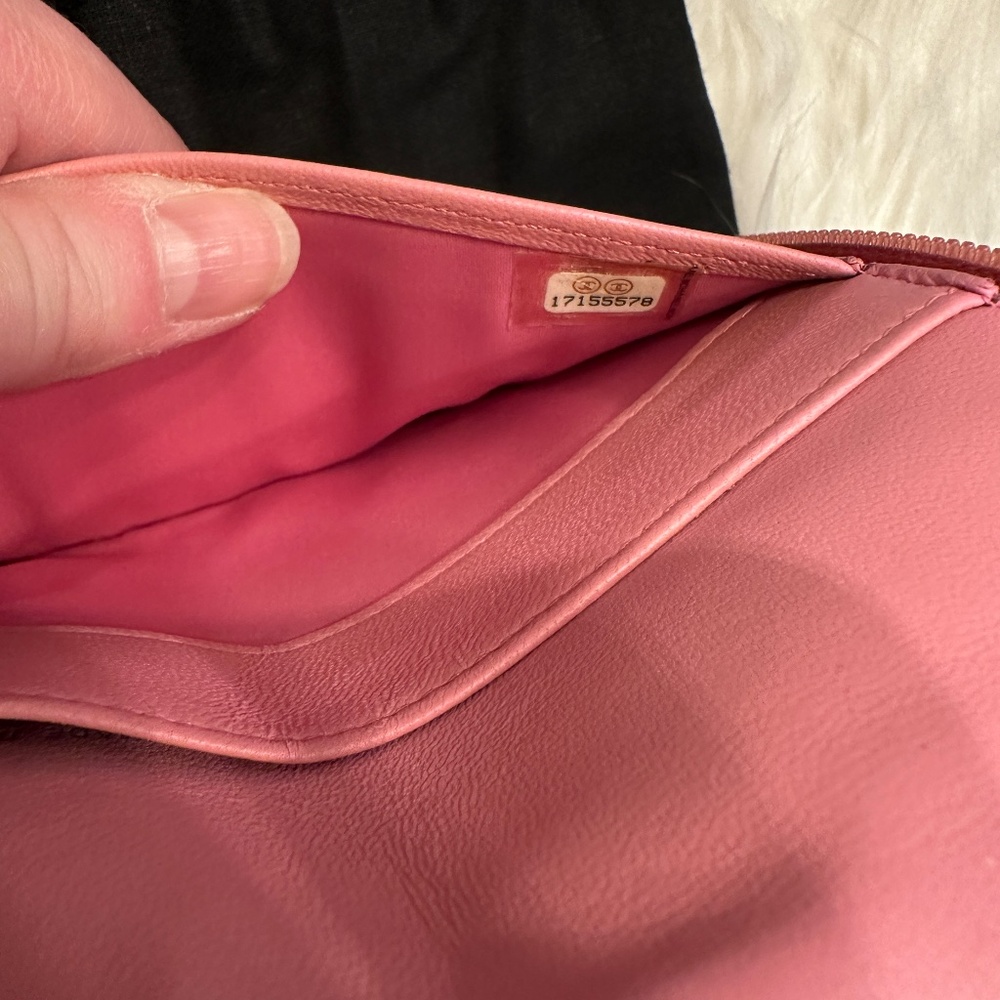 💕FULL INCLUSION CHANEL Pink Cameilla Wallet/Organizer💕 - Picture 10 of 15